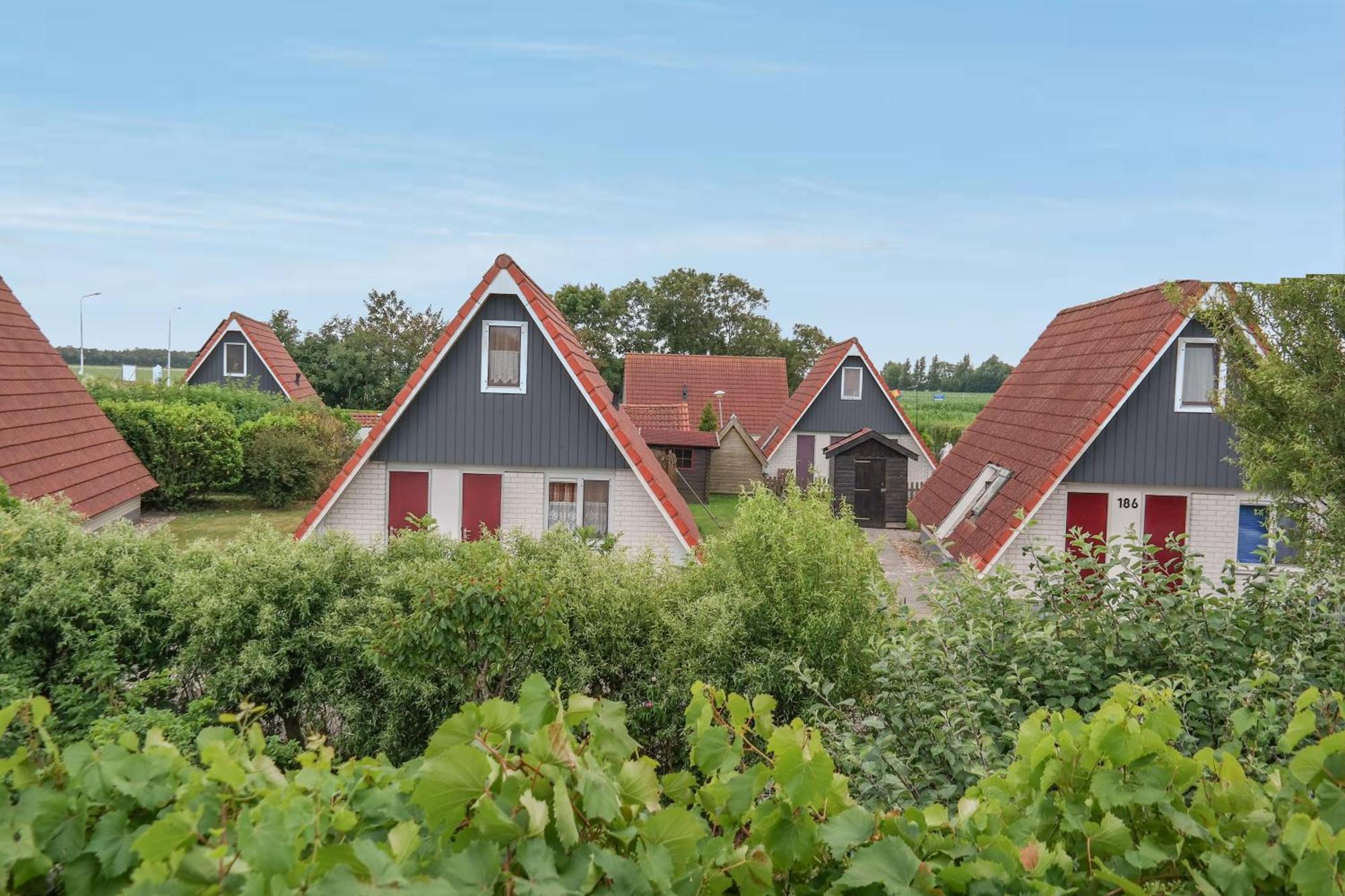 אנג'ום De Druif 6 Pers Holiday Home Close To The National Park Lauwersmeer מראה חיצוני תמונה